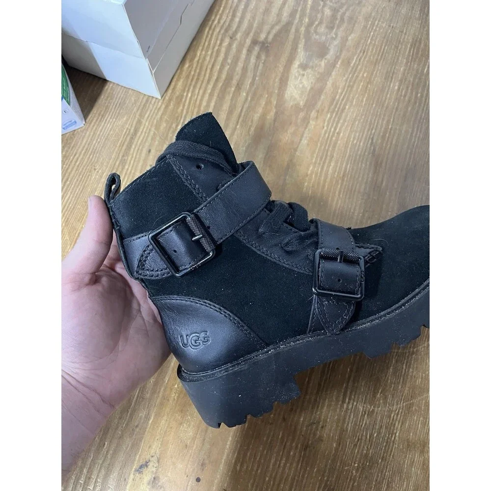 UGG ZORRAH WOMEN BOOTS SUEDE BLACK US 6 /UK 4 /EU 37
